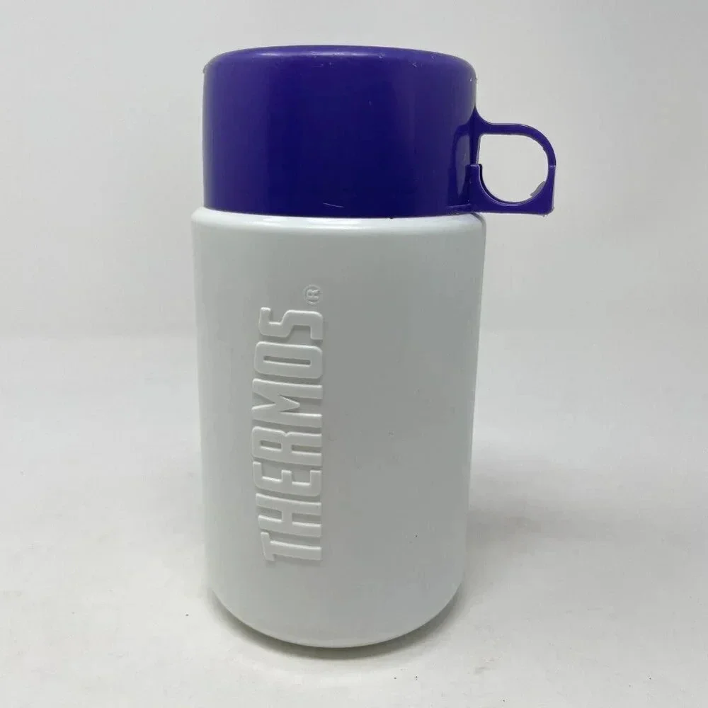 Vintage Barbie‎ Mattel 2001 Thermos Back to School Purple Preowned